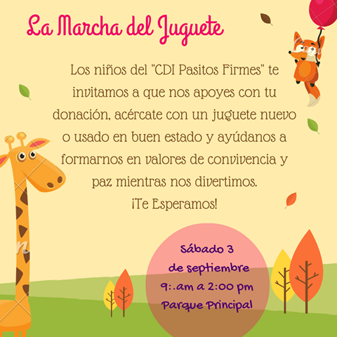 LA MARCHA DEL JUGUETE - S�BADO 03 DE SEPTIEMBRE 